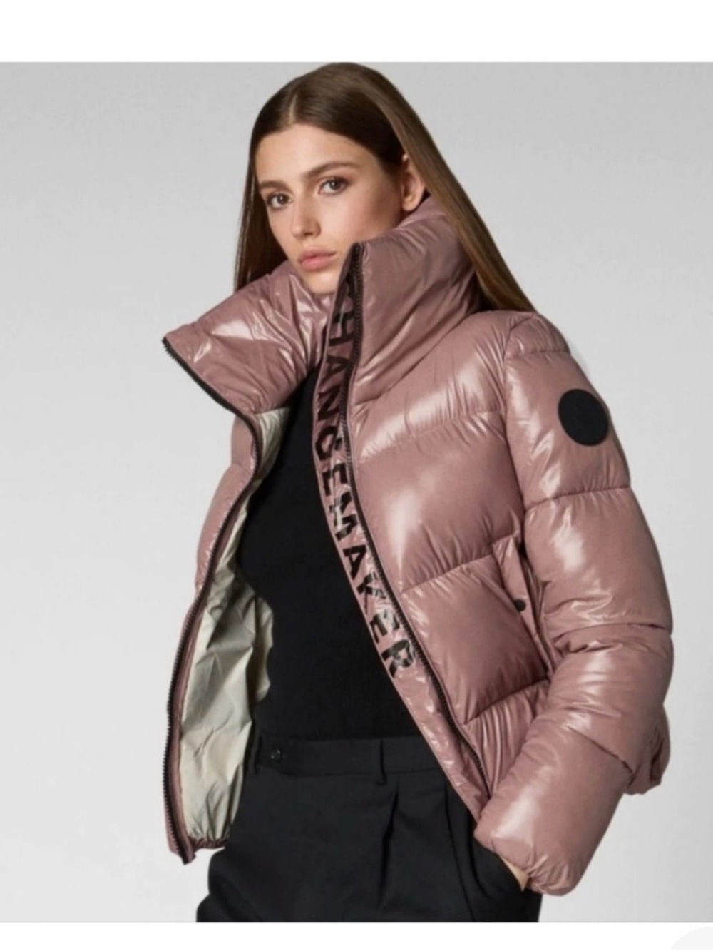 SAVE THE DUCK Dusty Rose Puffer Jacket